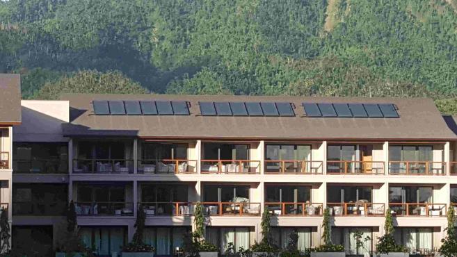 Dominica solar installation  